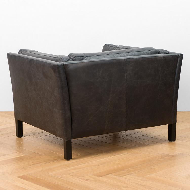 Кресло Томми, чёрные ножки Tommy Armchair, Black Wood D