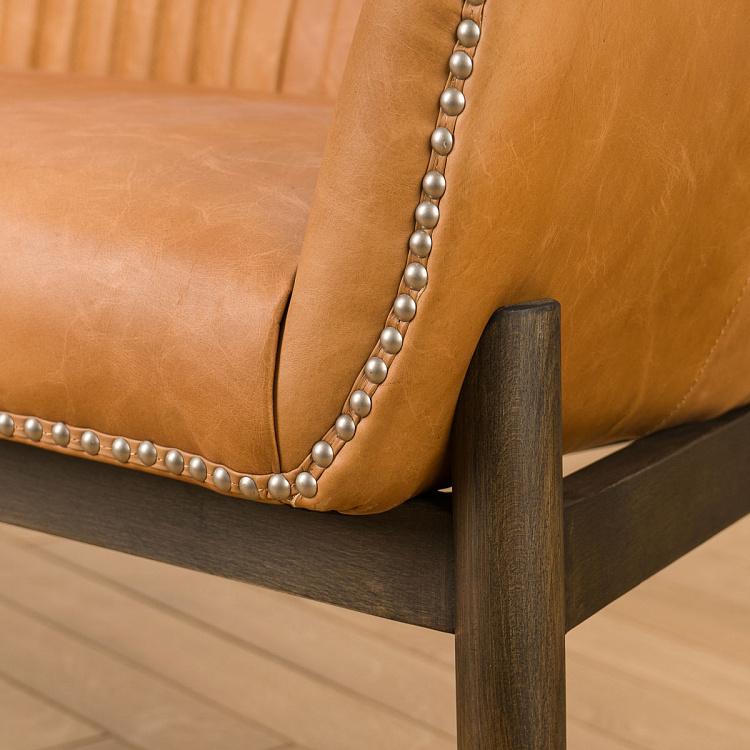 Двухместный диван Жюли, ножки цвета тёмный ясень Julie 2 Seater, Ash Brown