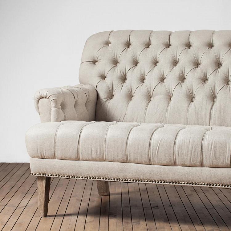 Трёхместный диван Софи, песочные ножки Sophie 3 Seater, Oak Sandwashed