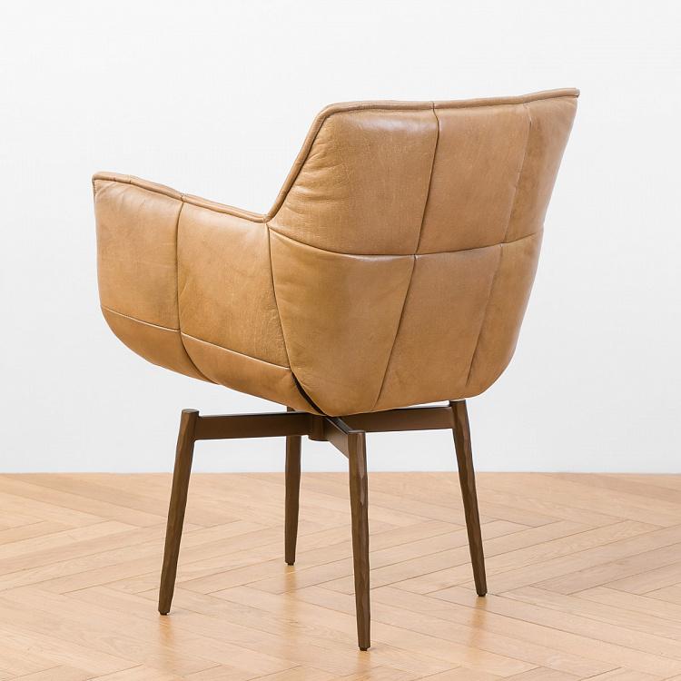 Кресло Центр, латунные ножки Center Armchair, Hammer Brass RM