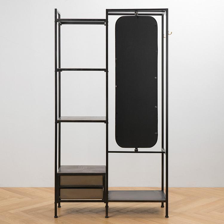 Стеллаж с зеркалом Бонапарт Bonaparte Shelf With Mirror