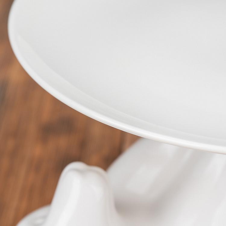 Сервировочная подставка-тортовница Медведь, L Decorative Plate Bear Large