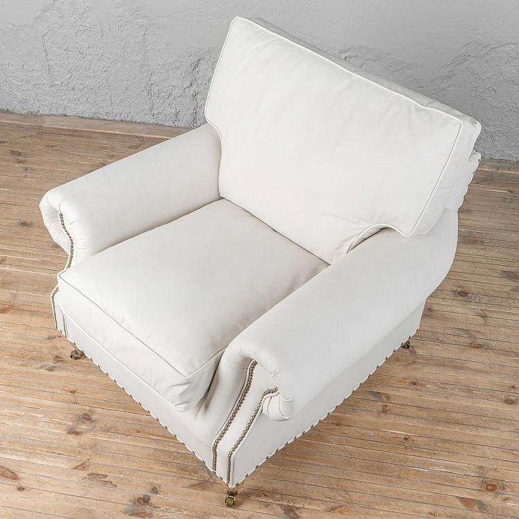 Кресло Балморал, светлые ножки Balmoral 1 Seater, Weathered Wood