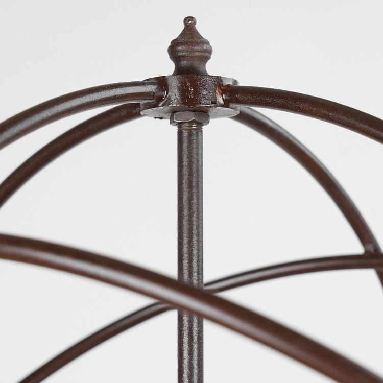 Торшер со столиком из мрамора и гироскопом Gyro Floor Lamp With Tray