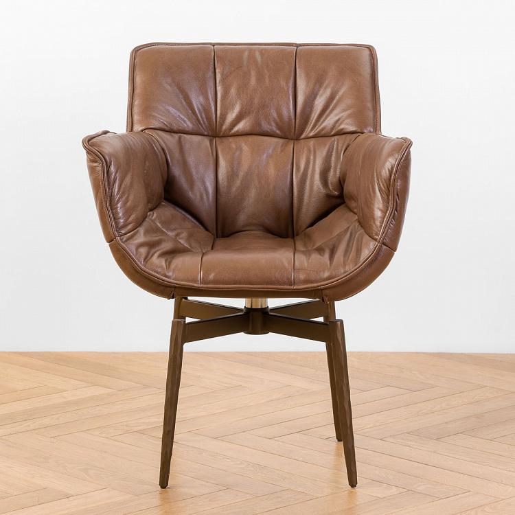 Кресло Центр, латунные ножки Center Armchair, Hammer Brass RM