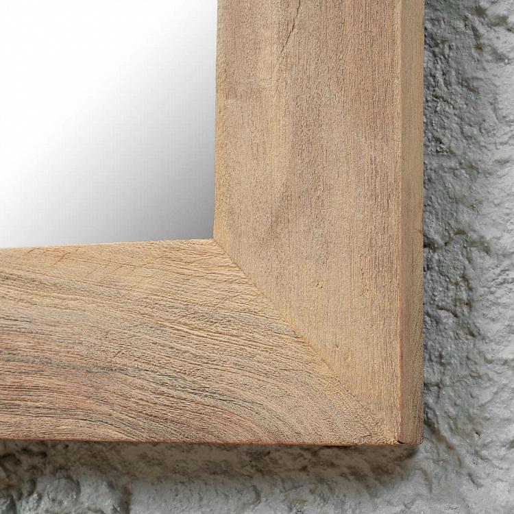 Большое зеркало из дерева манго Mango Wood Mirror Large