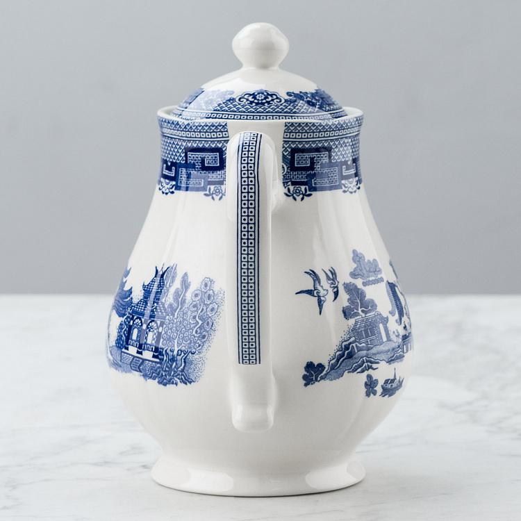 Чайник Голубая ива Blue Willow Teapot