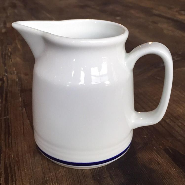 Большой молочник Синяя полоска, L Filo Blue Creamer Large