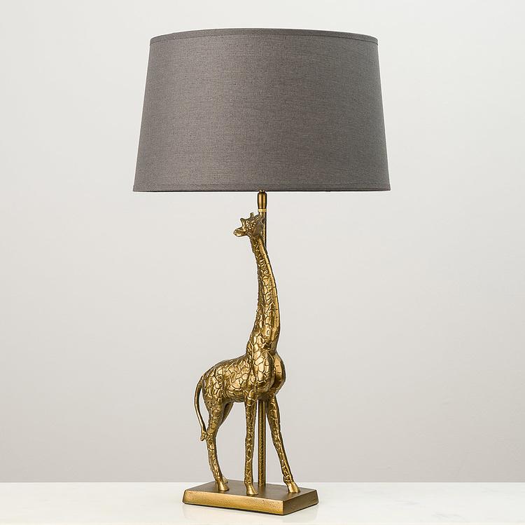 Настольная лампа Золотой жираф Golden Giraffe Table Lamp