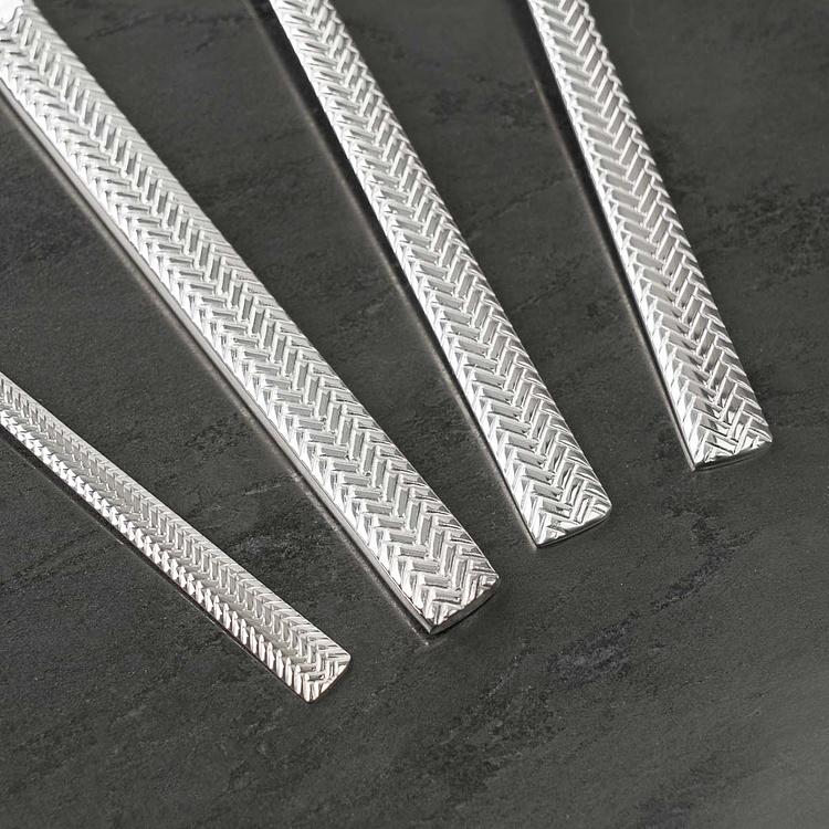 Набор Гера из 24 столовых приборов на 6 персон по 4 предмета в подарочной коробке Set Of 24 Cutlery Pieces Hera