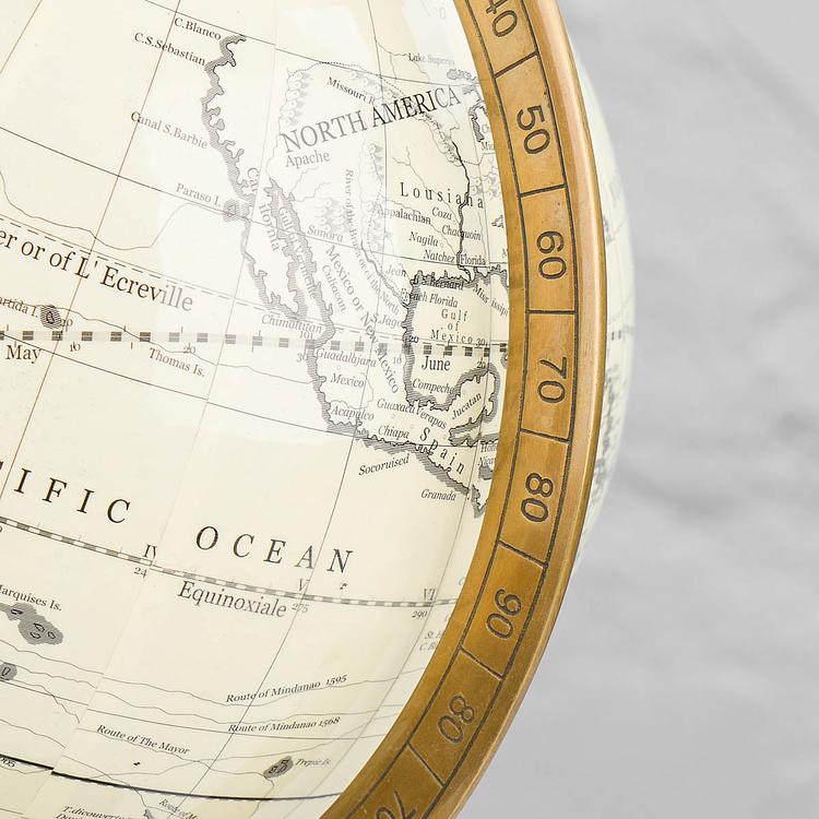 Винтажный глобус Путешественник Travel Vintage Globe