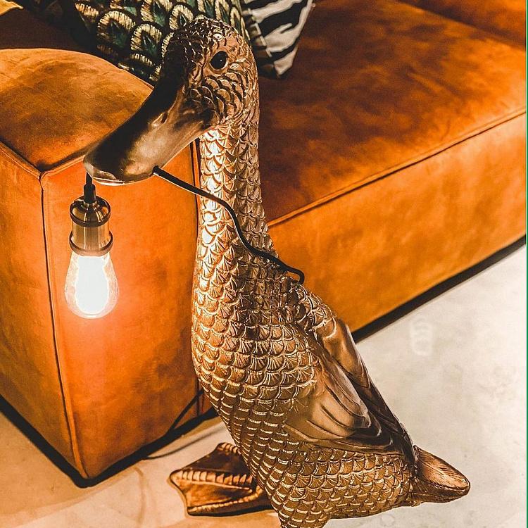 Напольный светильник Золотая утка Floor Lamp Golden Duck
