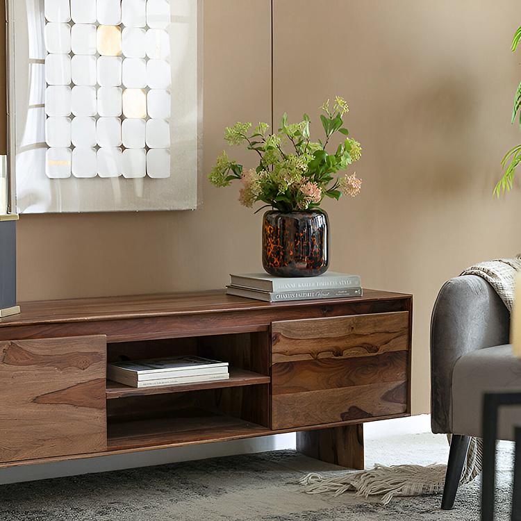 Стеклянная ваза с леопардовым узором Leopard Motif Glass Vase