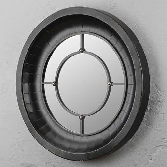 Odio Round Metal Mirror