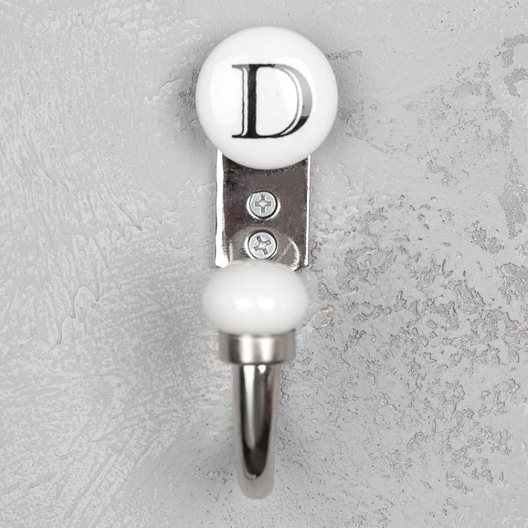 Крючок с буквой D Alphabet Hook D