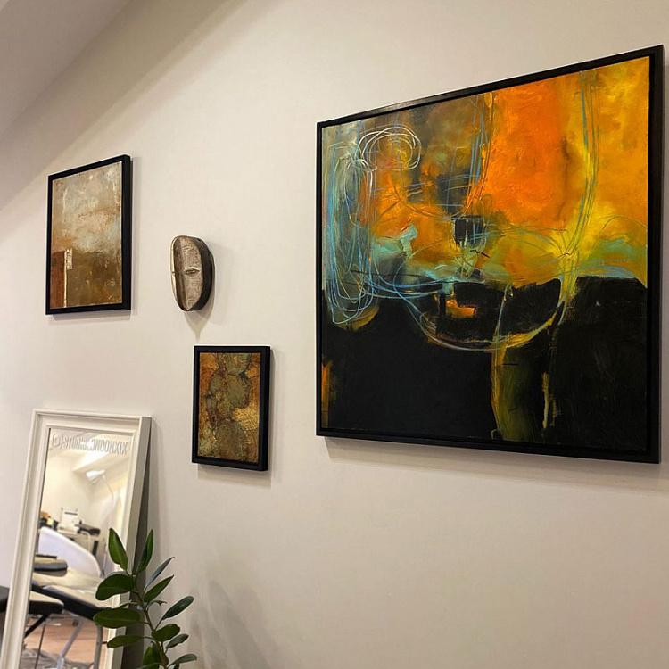 Абстрактная картина маслом Наслаждение одиночеством Enjoying Solitude Painting