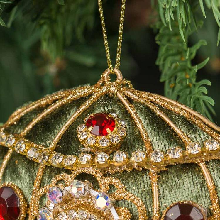 Набор из двух ёлочных игрушек Воздушные шары Set Of 2 Hot Air Balloons 17 cm