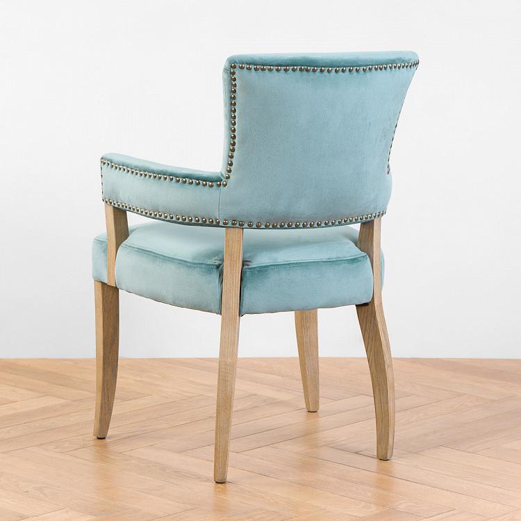 Стул Ньюпорт с подлокотниками, светлые ножки Newport Dining Chair, Oak Brown