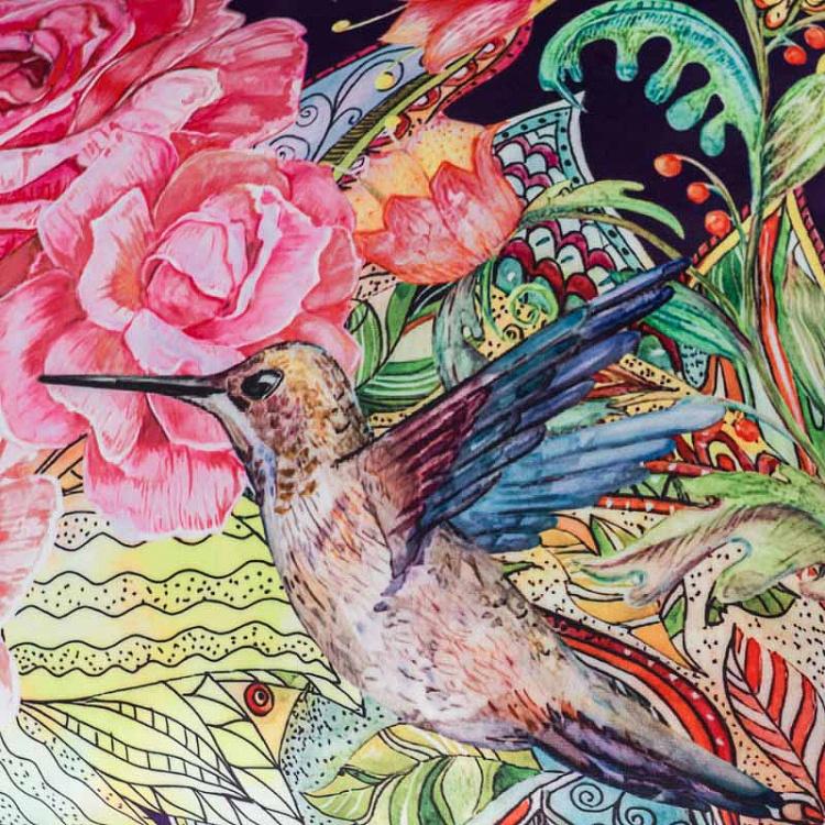 Декоративная подушка Колибри 2 Cushion Hummingbirds 2