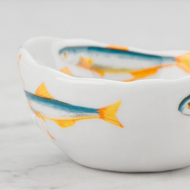 Пиала Средиземноморская диета Анчоусы Dieta Mediterranea Acciughe Ciotolina Bowl