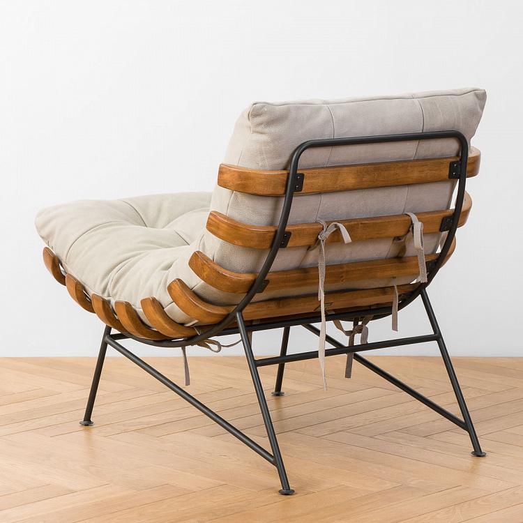 Кресло Капри Capri Armchair, Black Matt Metal RM