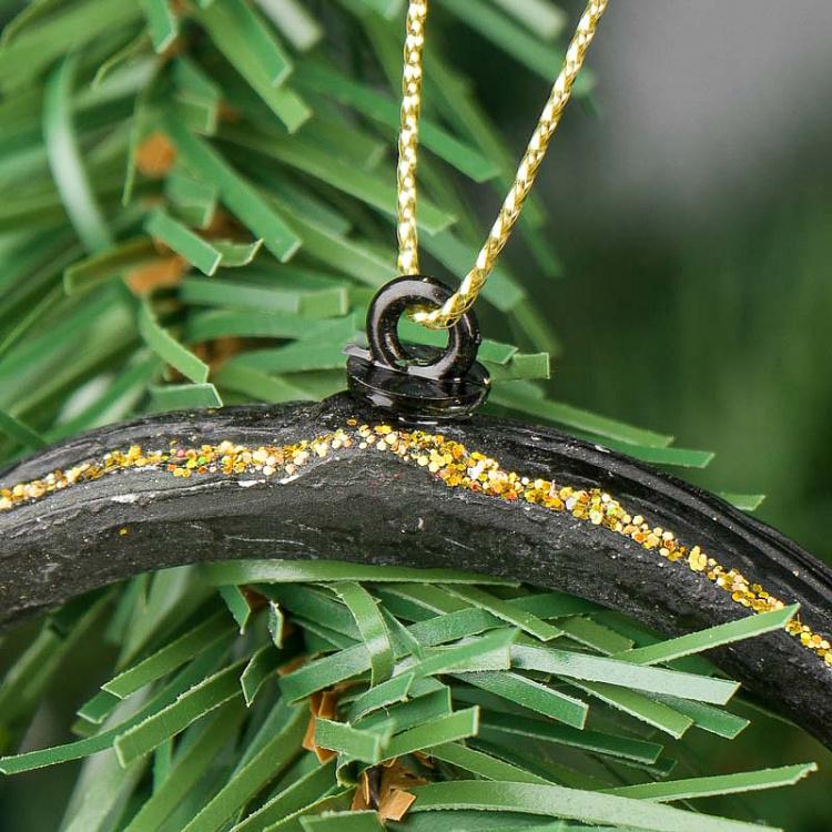 Ёлочная игрушка Красные наушники Glass Hanger Earphones Red 11,5 cm