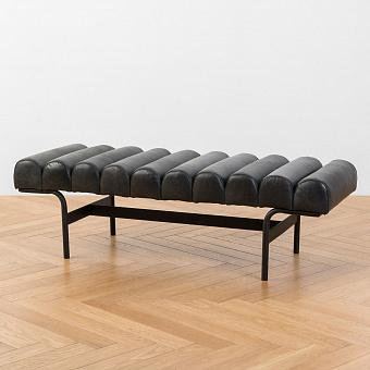 Luxemburg Ottoman, Black Matt Metal RM