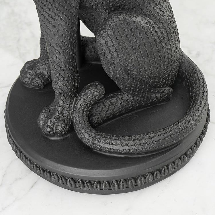 Настольная лампа с абажуром Пантера Black Panther Bagheera Lamp With Shade