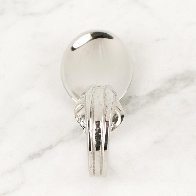 Кольцо для салфетки Ложка Spoon Napking Ring Silver