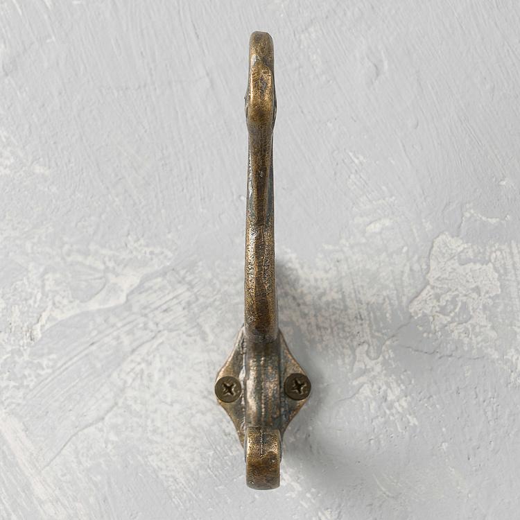 Двухрожковый чугунный крючок Журавль Crane Wrought Cast Iron Hook