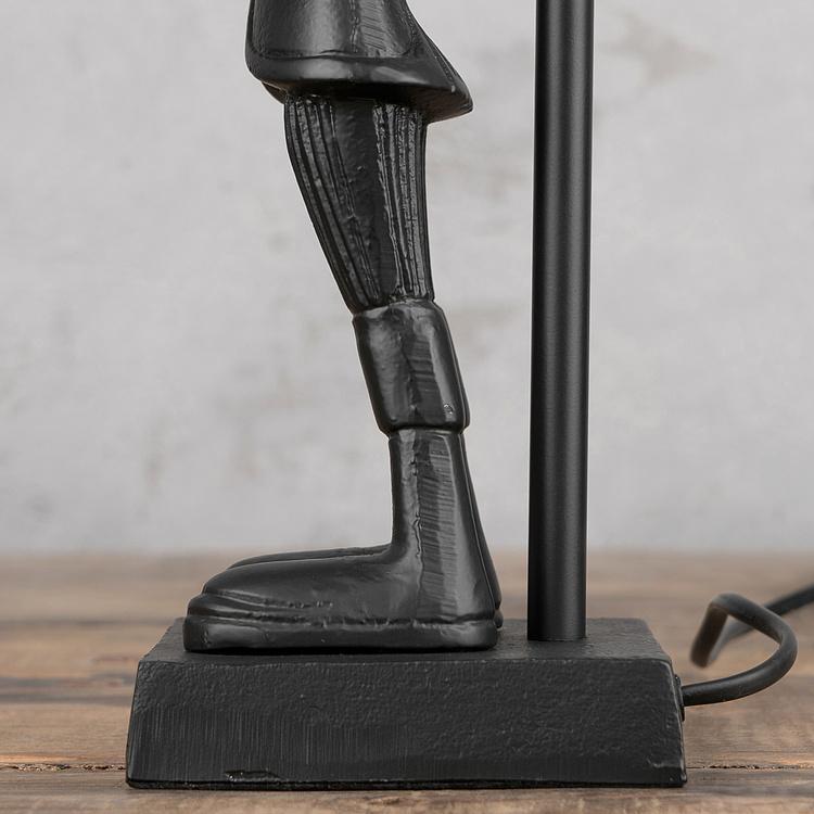 Настольная лампа с абажуром Заяц Table Lamp With Standing Hare