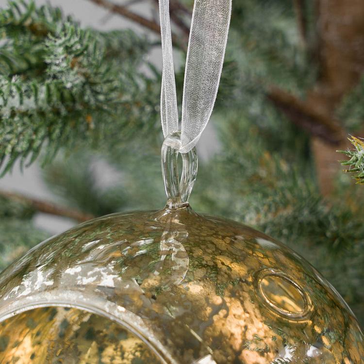 Круглый подвесной подсвечник Волшебница Hanging Round Candlestick Antique Silver