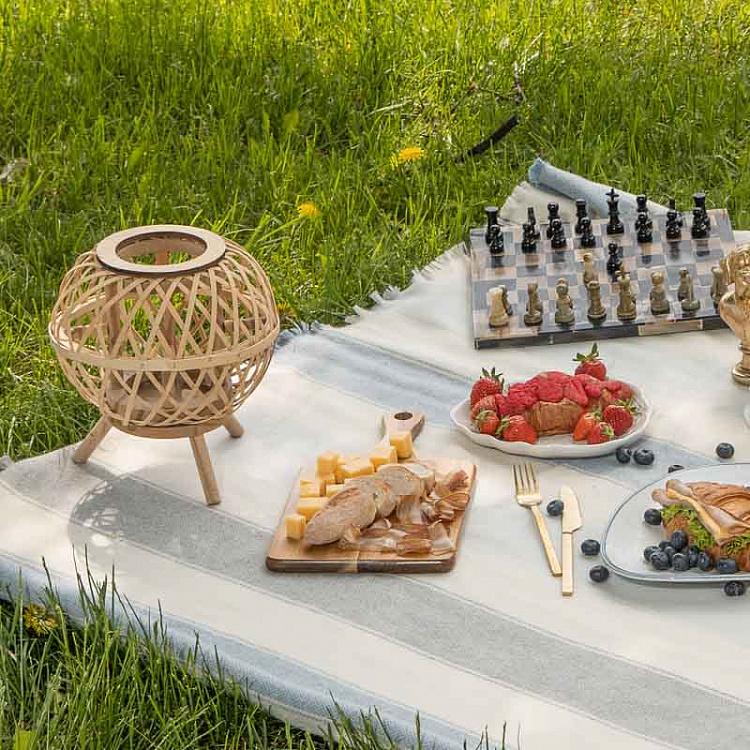 Круглый подсвечник на треноге Lantern Tripod Round