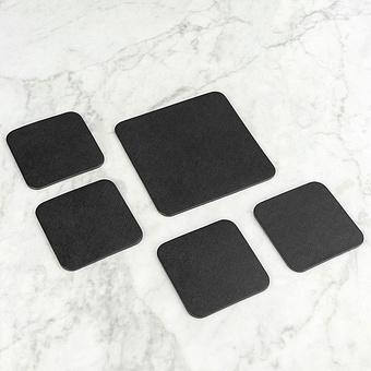 Set Of 5 Square Coasters