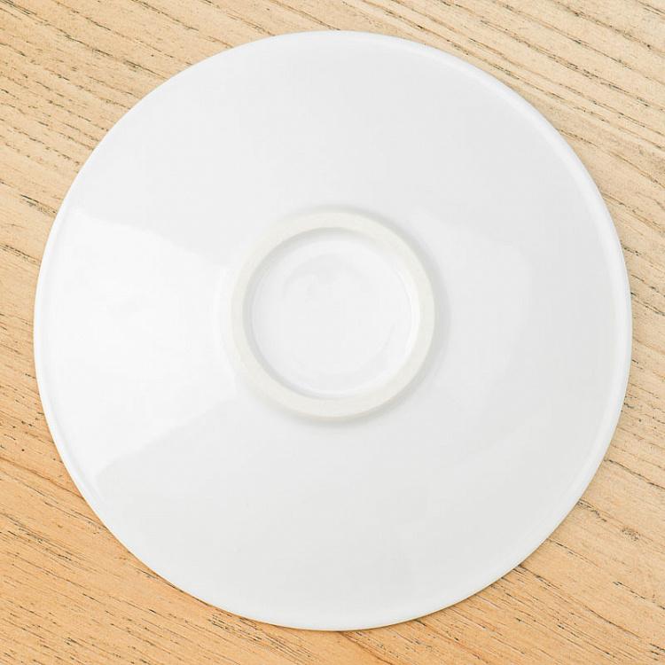 Белое блюдце, S Saucer White Small