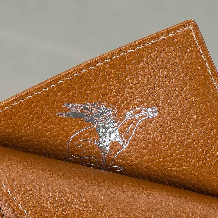 Кожаный картхолдер Двойная Вселенная Double Universe Cardholder