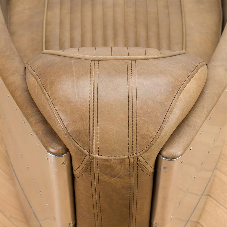 Кресло Авиатор Томкэт, металлическая отделка Aviator Tomcat Chair, Spitfire