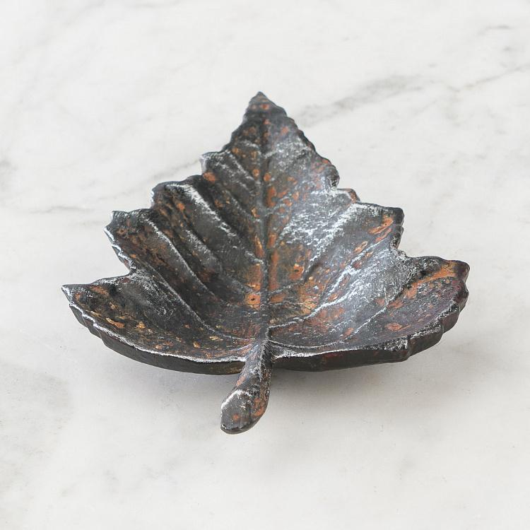 Набор из трёх подставок для мелочей Листья Set Of 3 Leaves Trinket Trays