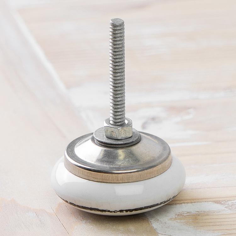 Керамическая мебельная ручка Бонжур Париж Bonjour Paris Ceramic Shabby Chic Knob