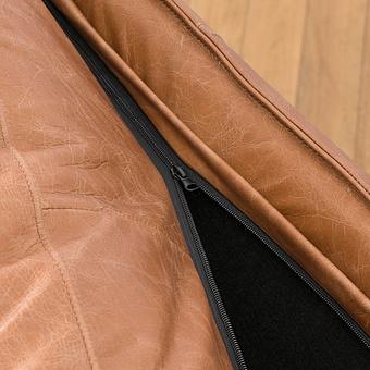 Трёхместный диван Rome 3 Seater натуральная кожа Chestnut Tan