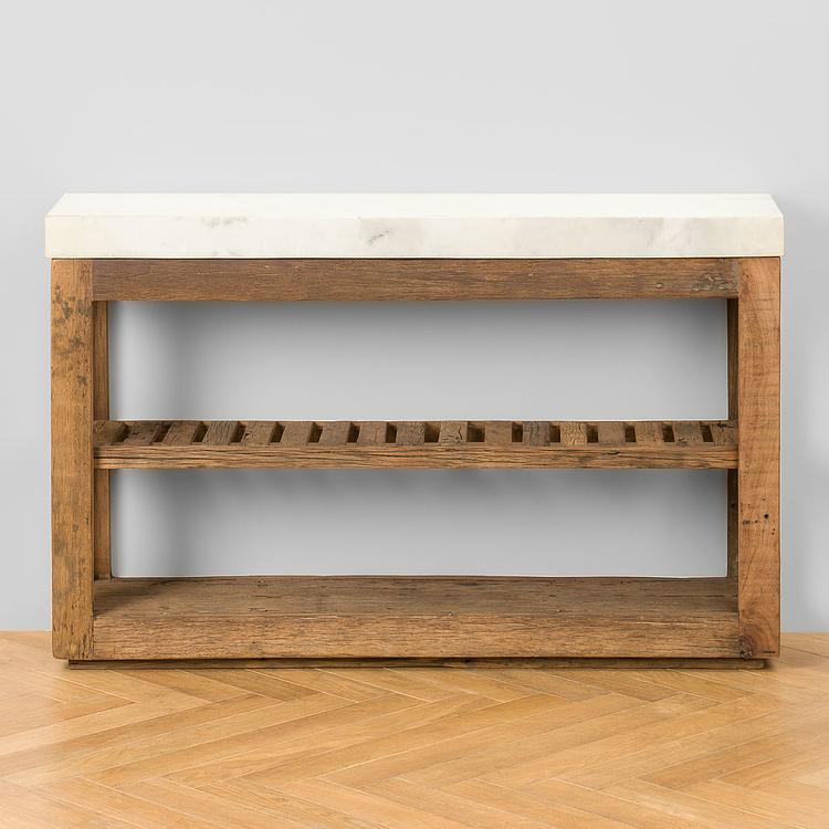 Консольный стол с мраморной столешницей Грета Greta Console