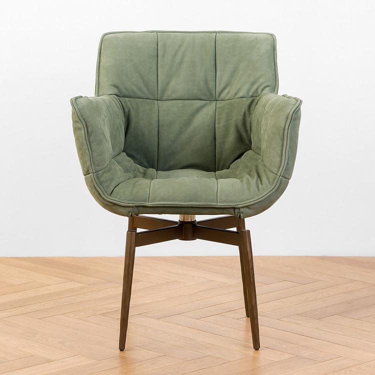 Кресло Центр, латунные ножки Center Armchair, Hammer Brass RM