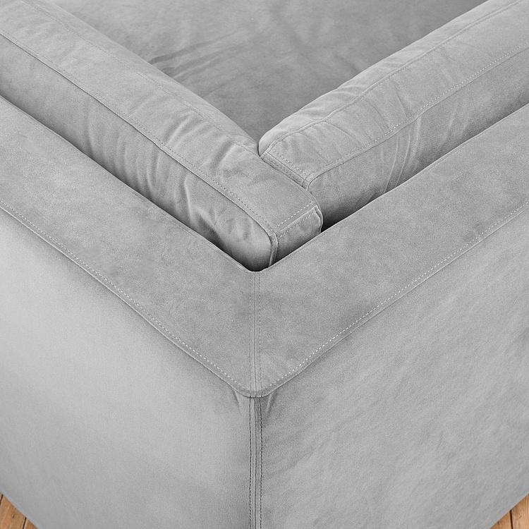 Угловой модульный бархатный диван Зенна 2, S Zenna Group Small 2 Velvet