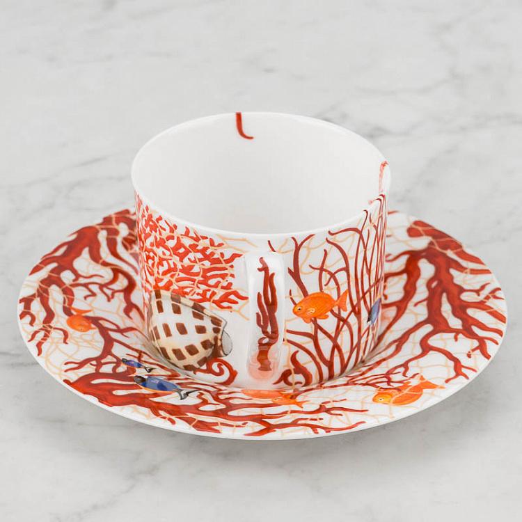 Чайная пара Море Mare Tea Cup And Saucer