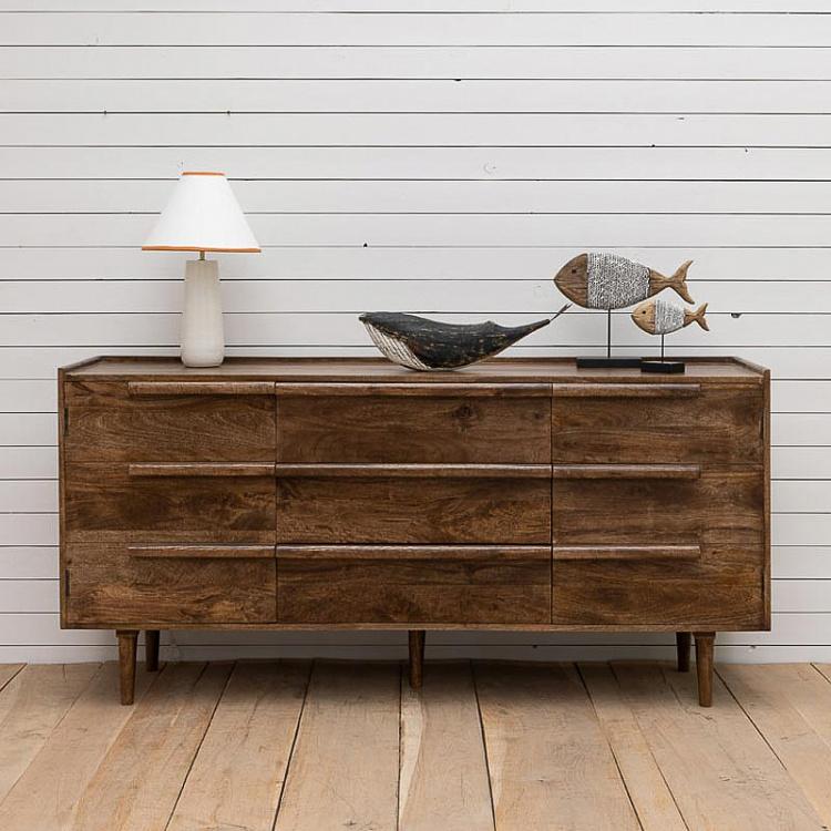 Комод-тумба с двумя дверцами и тремя ящиками Ягуа Yagua 2 Doors And 3 Drawers Sideboard