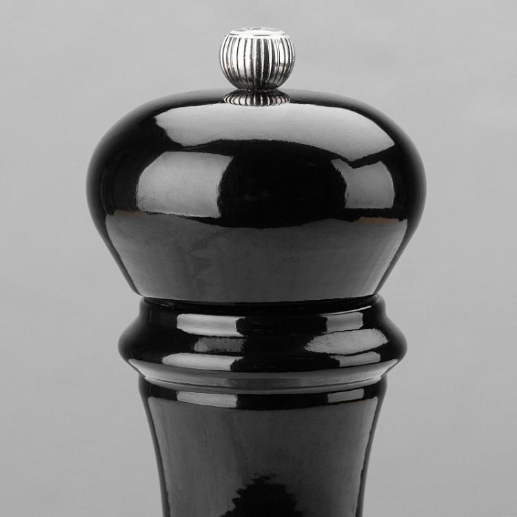 Электрическая мельница для соли Париж, чёрный лак Paris Electric Salt Mill Black Gloss
