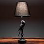 Настольная лампа с абажуром Black Parrot Lamp With Shade