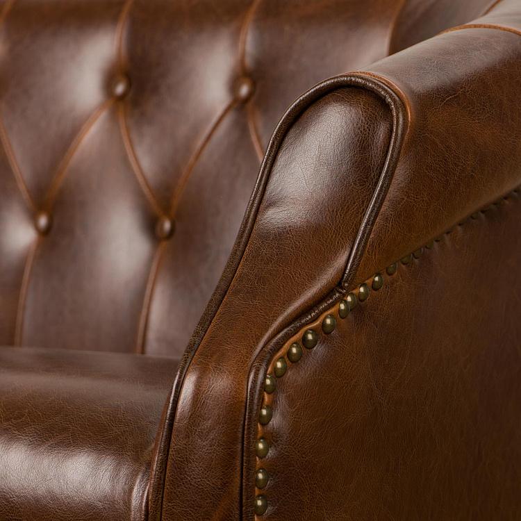 Двухместный диван Маршал, янтарный дуб Marshall 2 Seater, Oak Dark Amber
