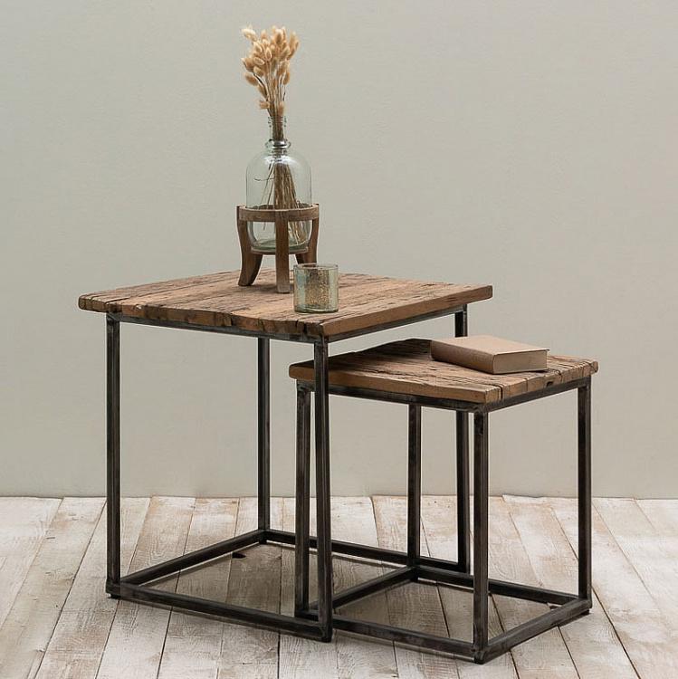 Комплект из двух столиков Орегон Set Of 2 Oregon Side Tables