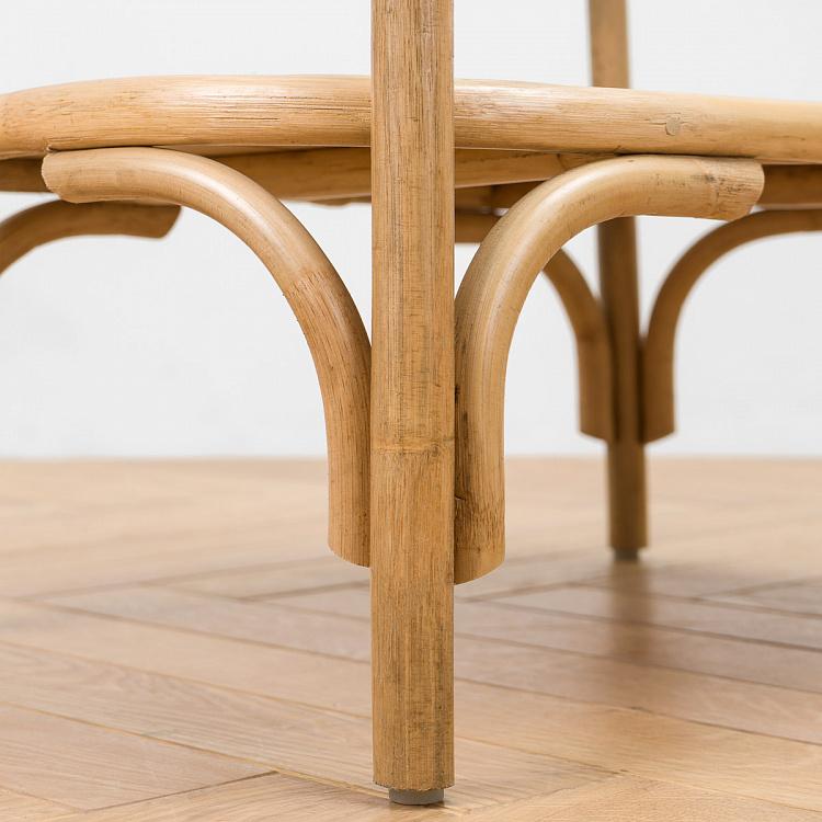 Журнальный ротанговый столик Rattan Kitchen Trolley